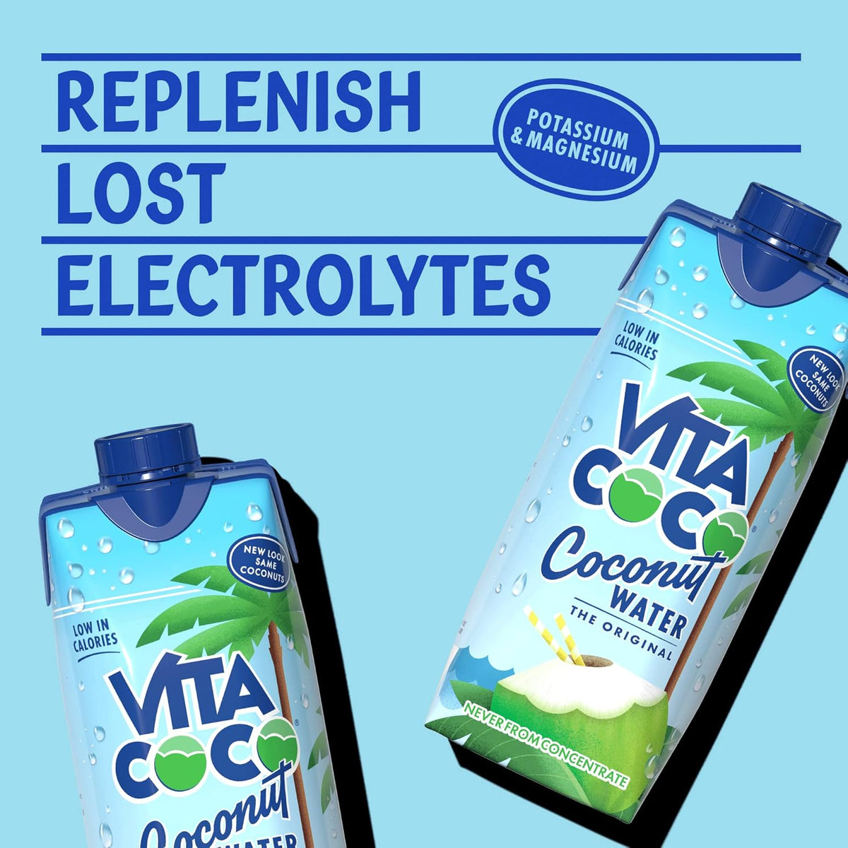Vita Coco Original Coconut Water Multipack 12 x 500ml, Packed With Electrolytes image 4