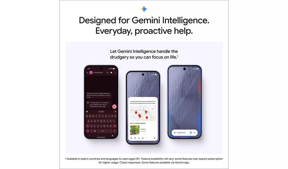 SIM Free Google Pixel 11 (Obsidian) 5G 256GB AI Mobile Phone - New