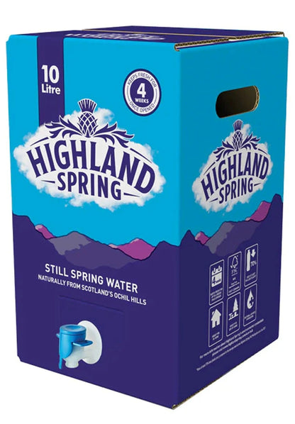 Highland Spring Still Water Hydration Box, 10L image 2