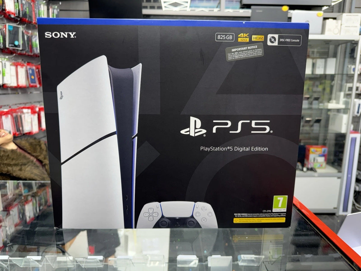 PlayStation 5 Sony PS5 Console Digital Edition Slim Version 825GB - New Condition