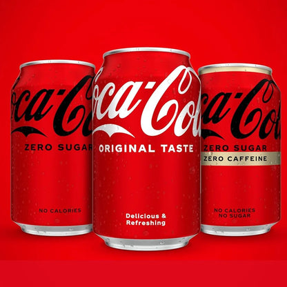 Coca-Cola (Original Taste) Cans 24 x 330ml image 4