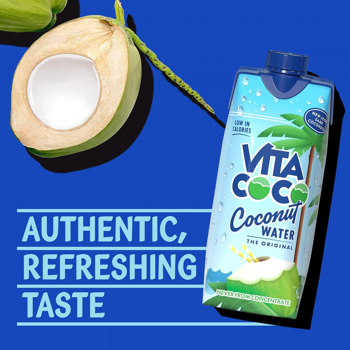 Vita Coco Original Coconut Water Multipack 12 x 500ml, Packed With Electrolytes image 3