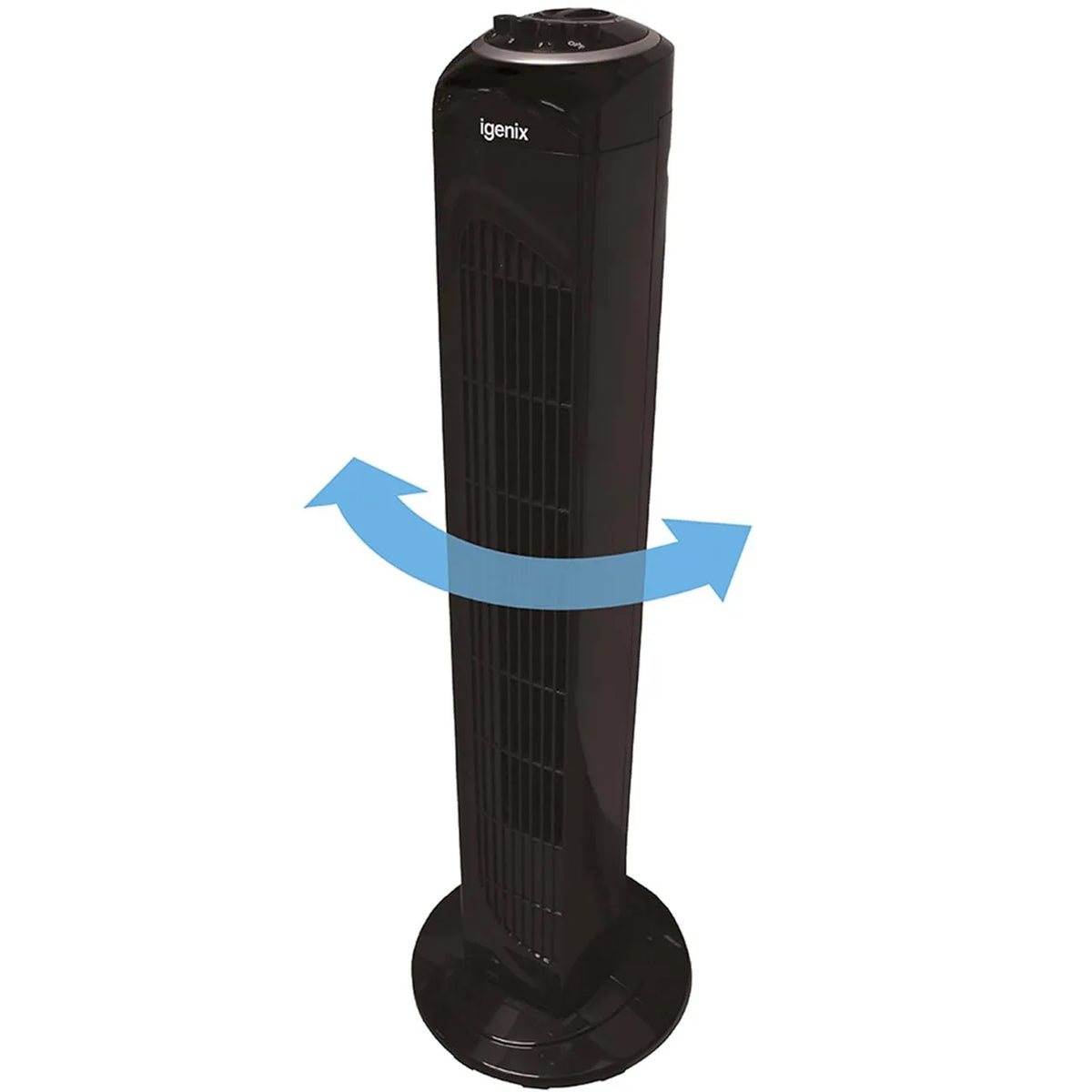 Igenix DF0030BL Black (3 Speeds) 30 Inch Oscillating Tower Fan image 3