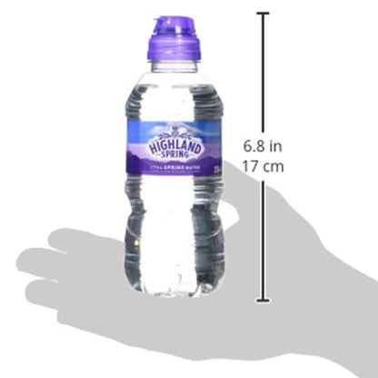 Highland Spring Still Spring Water (Sports cap) 24 x 330ml image 3