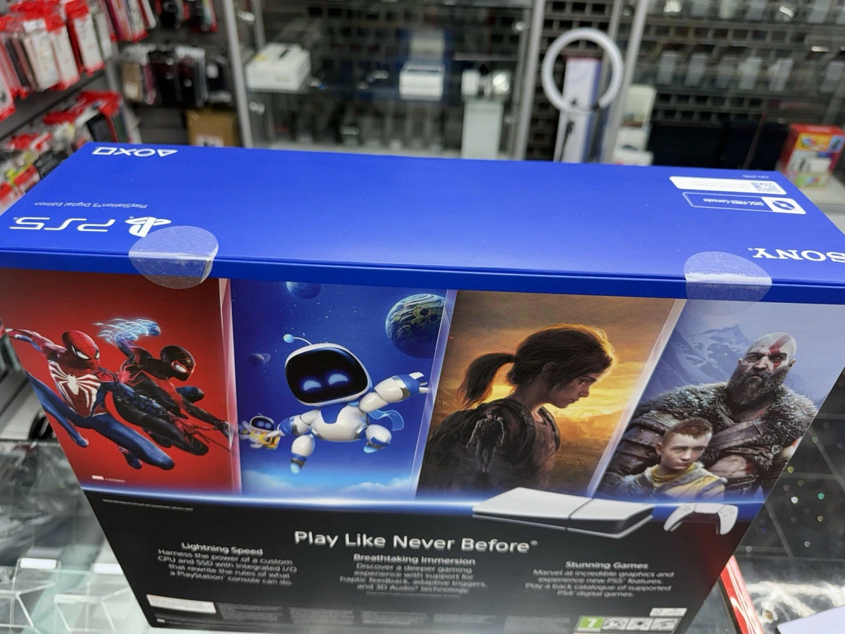 PlayStation 5 Sony PS5 Console Digital Edition Slim Version 825GB - New Condition