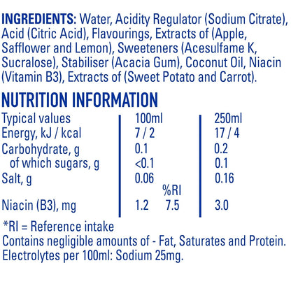 Lucozade (Orange & Peach) Zero Sugar SportsCap Energy Drink 12 x 500ml image 2
