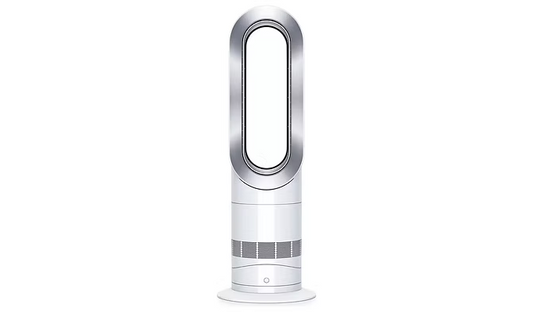 Dyson AM09 (White & Silver) Hot and Cool Fan Heater - New