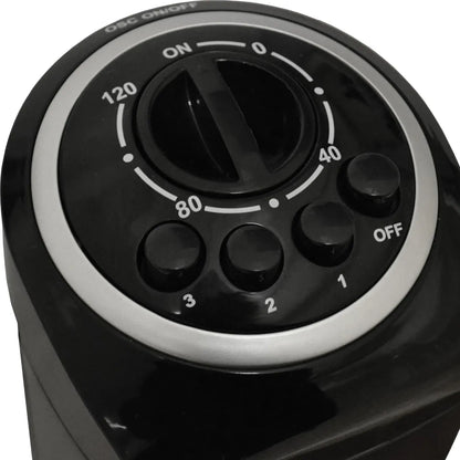 Igenix DF0030BL Black (3 Speeds) 30 Inch Oscillating Tower Fan image 5