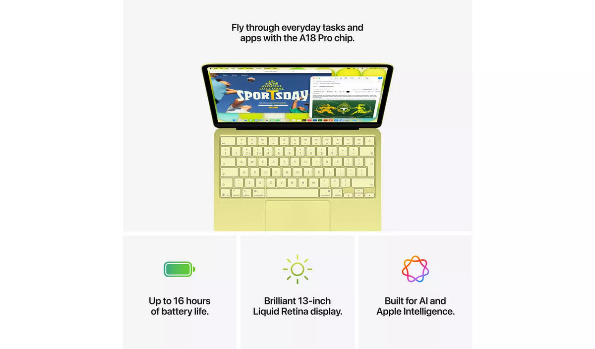 Apple MacBook Silver Neo 2026 13in A18 Pro 8GB 256GB - New