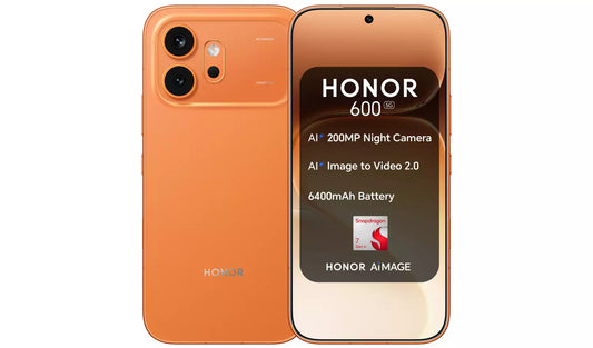 SIM Free HONOR 600 5G (Orange) 256GB AI Mobile Phone - New