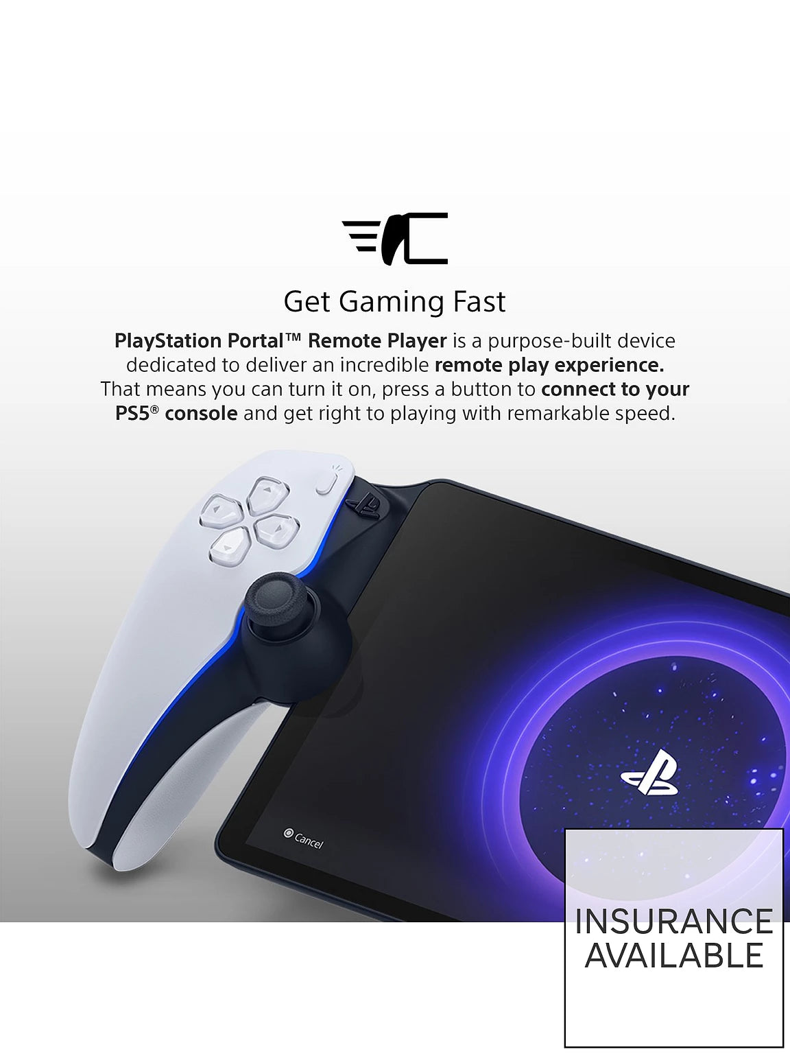 Playstation Portal™ Remote Player For PS5® White Console - New