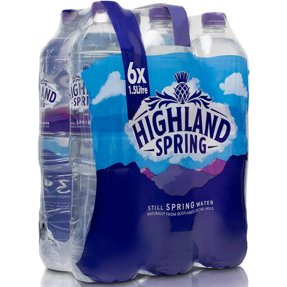 Highland Spring Still Spring Water, 6 x 1.5L image 2