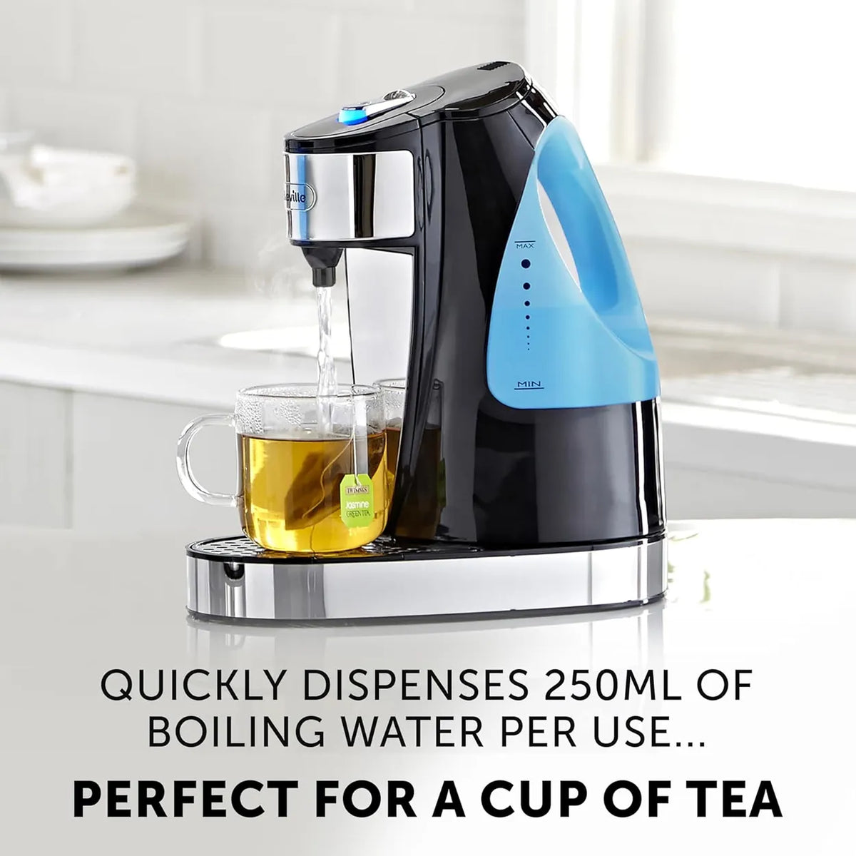 Breville (Black) VKJ142 HotCup Water Dispenser 3kW Fast Boil in Seconds image 8