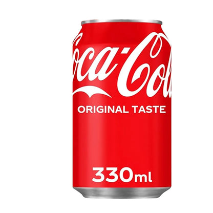 Coca-Cola (Original Taste) Cans 24 x 330ml image 1