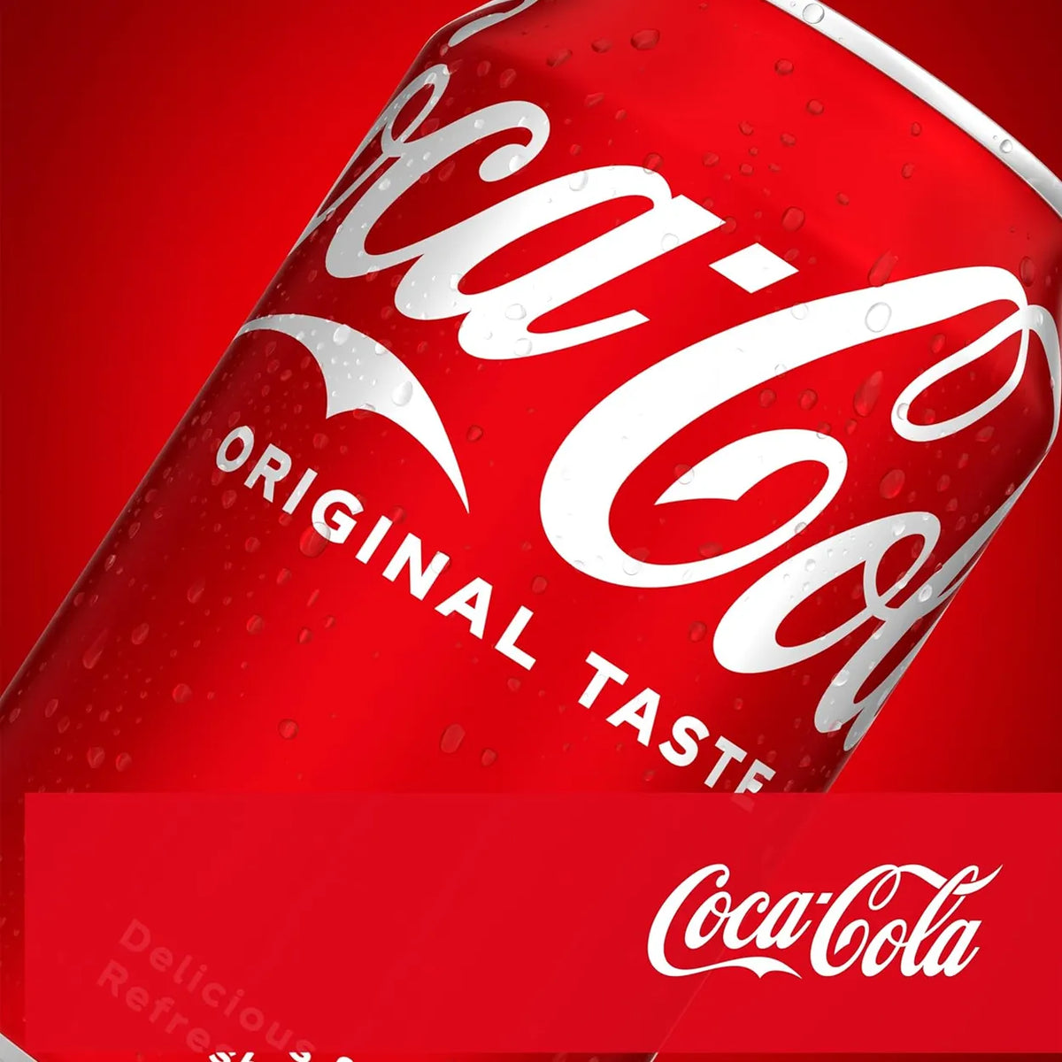 Coca-Cola (Original Taste) Cans 24 x 330ml image 3