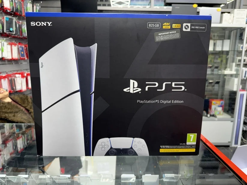 PlayStation 5 Sony PS5 Console Digital Edition Slim Version 825GB - Boxed