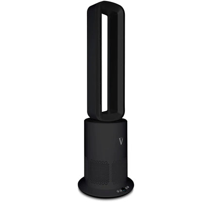 Vortex Air (Black) Cleanse Air Purifier Bladeless Oscillating Cooling & Heating - New