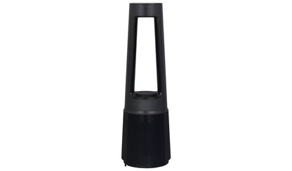 Bush Bladeless (Black) Cool, Purify & Heat Tower Fan - New