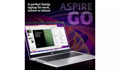 Acer Aspire Silver Go 15 15.6in Ryzen 7 16GB 512GB Laptop - New