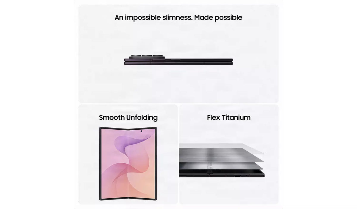SIM Free Samsung Galaxy Z Fold8 (Cream) Ultra 5G 256GB AI Mobile Phone - New Boxed Condition